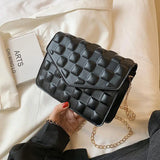 Mini Square Crossbody Bag Pu Leather Shoulder Bag for Women