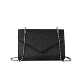 Sequins Square Shoulder Bags For Female Chain Crossbody Bags