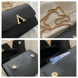 Women's Soft Leather Crossbody Square Shoulder Bag