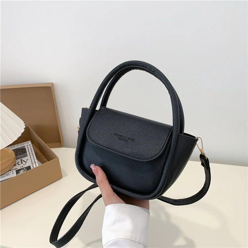 Soft Leather Shoulder Bags Vintage Crossbody Bags High Bags