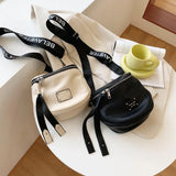Women's Saddle Shoulder Bag Wide Strap Messenger Handbag