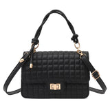 Lattice Shoulder Bags Crossbody Bags Vintage Style