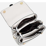 Women's Shoulder Crossbody Bag Square High PU Leather Bag