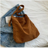 Large Capacity Women Shoulder Bags Canvas Hasp Handbags Casual Canvas Shopping A