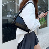 Women's Shoulder Bag PU Leather Solid High Bag