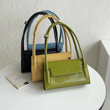 Women's Shoulder Bag PU Leather Solid High Bag