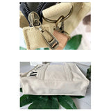 Canvas Shoulder Bags Women's Diagonal Handbags Large Capacity Tote