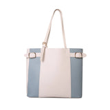 Large Capacity Tote Handbags Contrasting Colors Armpit Shoulder Bags