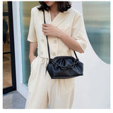 Thick Chain Shoulder Bags Pleated Cloud Crossbody Bags for Women