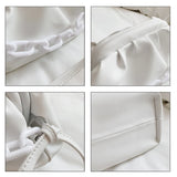 Thick Chain Shoulder Bags Pleated Cloud Crossbody Bags for Women