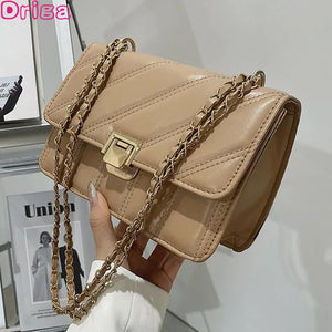 Women Crossbody Bags Chain Shoulder Bag Diamond Chain Mini Handbag