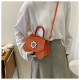 Diamond Handbags For Women Shoulder Bags Square Messenger Bags