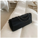 Retro Female Shoulder Bag Chain Handbag Fashionable Crossbody Bag