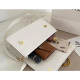 Retro Women Single Shoulder Bags Solid Women Crossbody Handbags