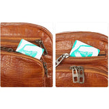 Retro Mini Square Crossbody Bag Soft Leather Diagonal Lady Camera Bag