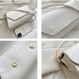 Girls Shoulder Bags Messenger Bags Solid PU Leather Bags