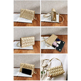 Women's Rhombus Messenger Shoulder Bag
