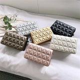 Women's Rhombus Messenger Shoulder Bag