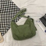 Women's Canvas Shoulder Messenger Bag, Large Capacity