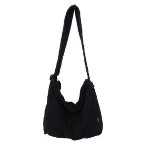 Women's Canvas Shoulder Messenger Bag, Large Capacity