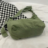 Women's Canvas Shoulder Messenger Bag, Large Capacity