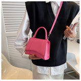 Square Shoulder Bags Solid Messenger Bags