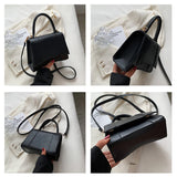 Square Shoulder Bags Solid Messenger Bags