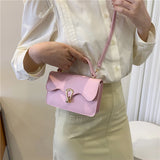 Retro Wave Pattern Shoulder Bag For Women