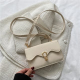 Retro Wave Pattern Shoulder Bag For Women