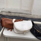 Texture Pillow Phoulder Bags Women Crossbody Bags Solid Casual Bags High Qu