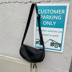 Texture Pillow Phoulder Bags Women Crossbody Bags Solid Casual Bags High Qu