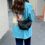 Texture Pillow Phoulder Bags Women Crossbody Bags Solid Casual Bags High Qu