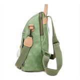 Women Leather Backpack Multifunction Travel Bags for Girls