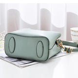 Women Bucket Handbags Bow Chain Shoulder Bags Female Solid Messenger Bags