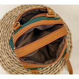 Women Soft Pu Leather Crossbody Bags Contrasting Washed Le