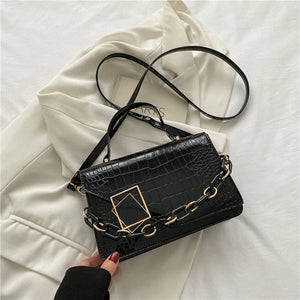 Women Chain Shoulder Bags Handbags Casual Square Crossbody Bags
