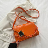 Women Chain Shoulder Bags Handbags Casual Square Crossbody Bags