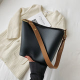 Women Pu Leather Shoulder Bags Bucket Crossbody Bags High Bags