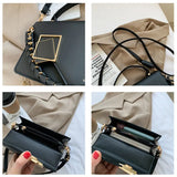 Mini Square Shoulder Messenger Bag Chain Diagonal Crossbody Handbag