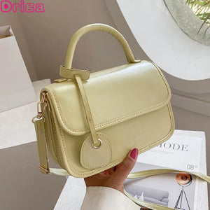 Women Square Crossbody Bags Portable Shoulder Bags Shopping Bags