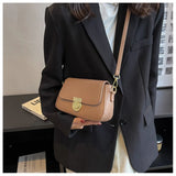 Women Square Shoulder Bags Soft Leather Crossbody Bags