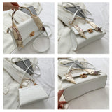 Summer Texture Messenger Bags Square Shoulder Bags