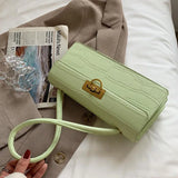Women's Mini Shoulder Bag Plain Square Casual Bag