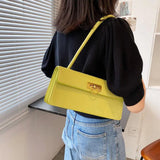 Women's Mini Shoulder Bag Plain Square Casual Bag