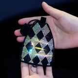 Diamond Inlaid Women's Car Key Bag Creative Design Universal Sleeve