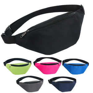 Drop Waist Bag Female Belt Waterproof Chest Handbag Unisex Fanny Pack