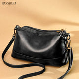 Women Leather Handbags Shoulder Bags Cowhide Messenger Bag