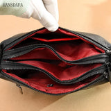 Women Leather Handbags Shoulder Bags Cowhide Messenger Bag