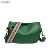 Women Leather Tote Bag High Cowhide Handbag Female Messenger