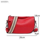 Women Leather Tote Bag High Cowhide Handbag Female Messenger